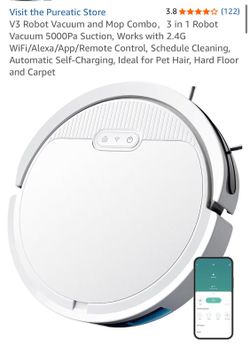 New robot vacuum/mop combo W remote