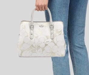 Kate Spade Larchmont Ave Breezy Floral Evangelie Satchel