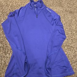 Under Armour Purple ColdGear ¼-Zip Pullover – Women’s Medium