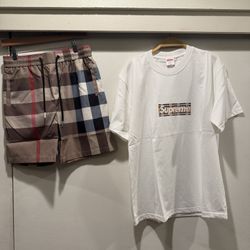 Supreme X Burberry Set 