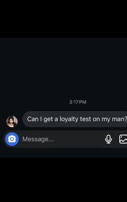 Loyalty test