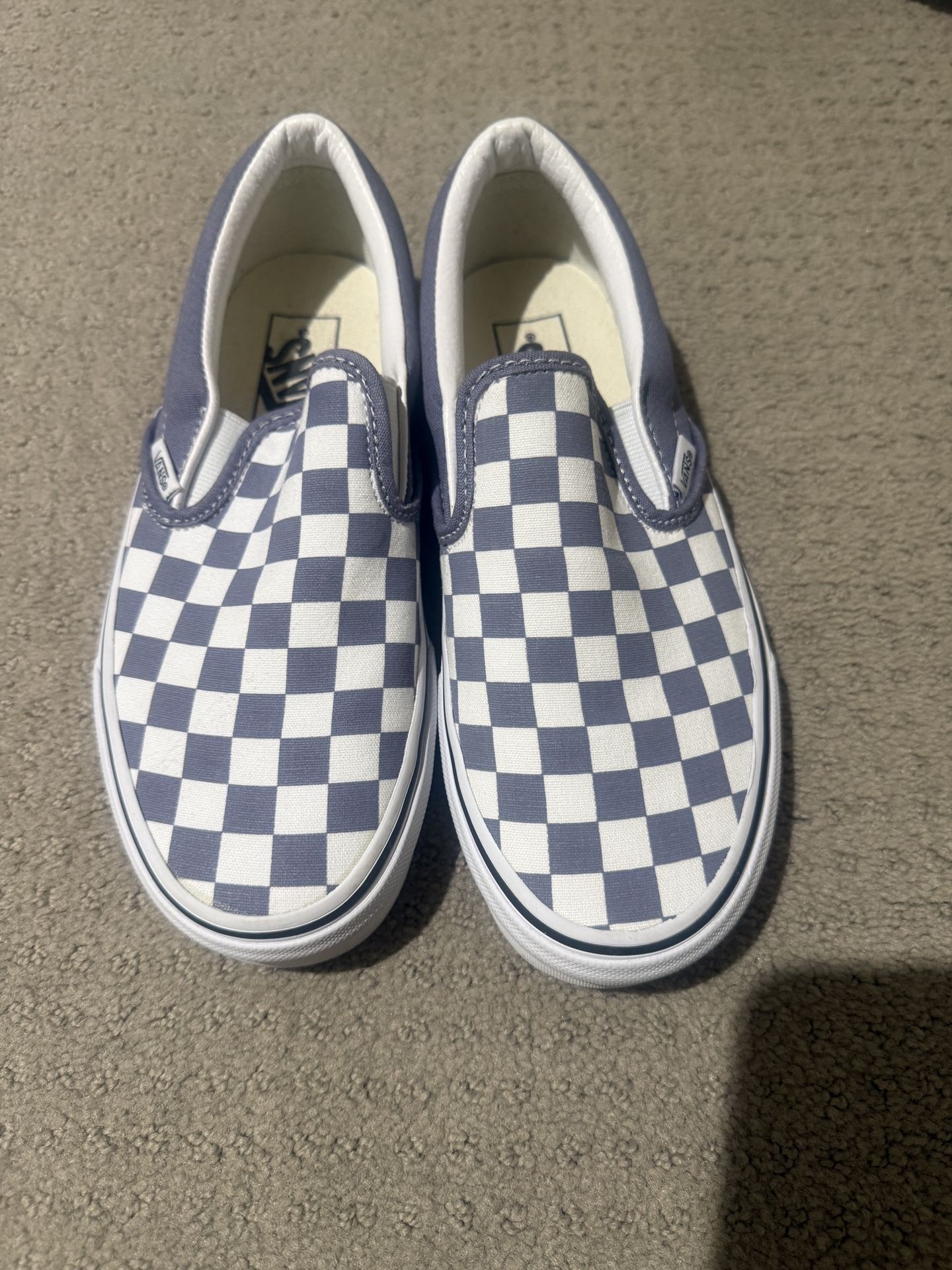 Checkered Slip on Vans