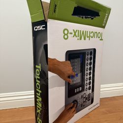 NEW- Never Used: QSC TouchMix-8 Compact Digital Mixer