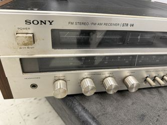 Sony Str V4 Vintage Electronic Receiver Amplifier Electronics 