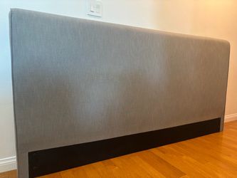 King size bed with headboard