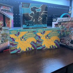 Pokemon Ascended Heroes Prismatic Evolution Black Bolt And White Flare PKC