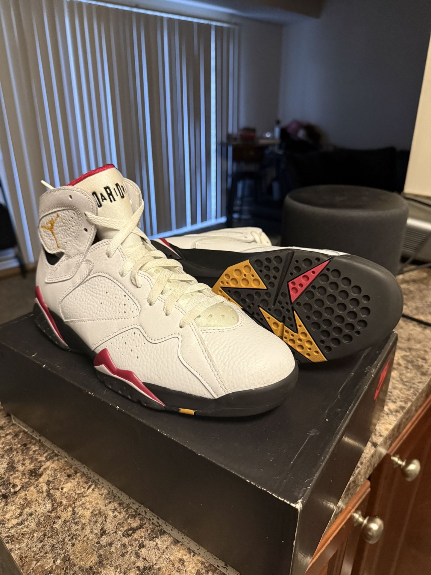 Jordan 7 Retro Cardinal / Size 9 Brand New