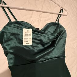 Hunter Green Dress 