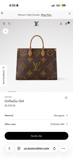 Louis Vuitton On the Go -GM