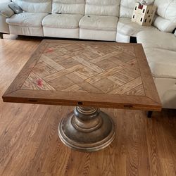 wooden table
