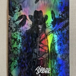 THE DISPUTED #1 STAN YAK FOIL VIRGIN VARIANT The Crow SIGNED by JAMES O’BARR! Limited To Only 75 Copies 