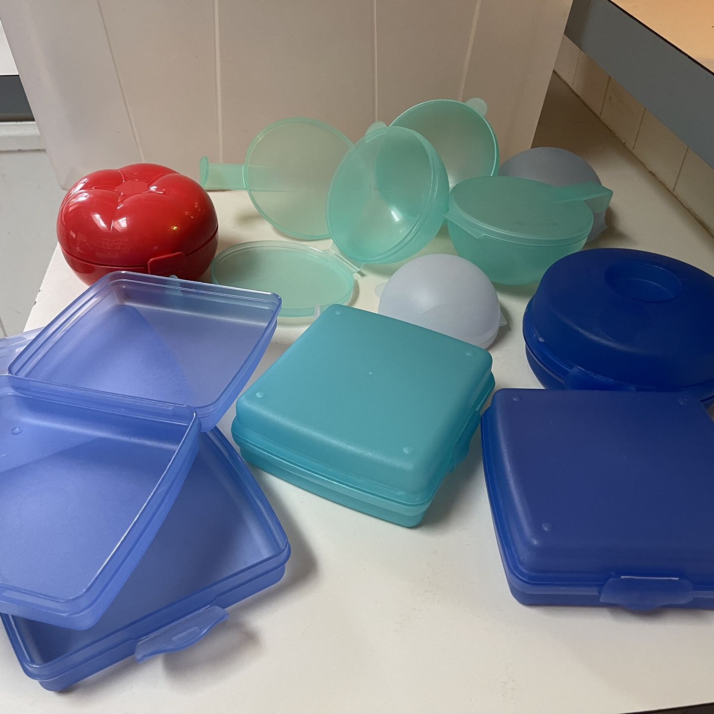 Tupperware Freezer Containers 3”-12”. $3-8 each. Rochester wa for Sale in  Rochester, WA - OfferUp