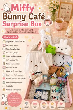 🐰 Miffy Bunny Café Box — $85 NOW $75
