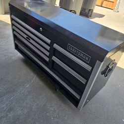 41 Inch Craftsman Tool Box 7 Drawers With 1 Key.