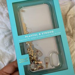 Liquid Glitter iPhone 8 kate Spade Case 