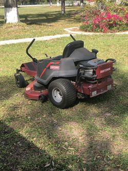 Craftsman ZTS 7000 Zero Turn Mower 52 Deck for Sale in San Antonio TX OfferUp