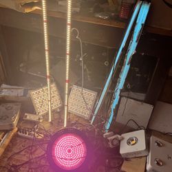 LED Grow Light Two 54w Single Ballast T5 Bulbs