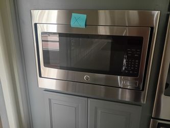 Microwave stanley steel 27" width with frame