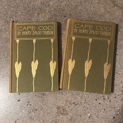 CAPE COD HENRY DAVID THOREAU 1896 HARDCOVER BOOK LITERATURE 