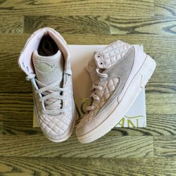 Jordan 2 Retro Just Don GP Arctic Orange Kids Size 1Y