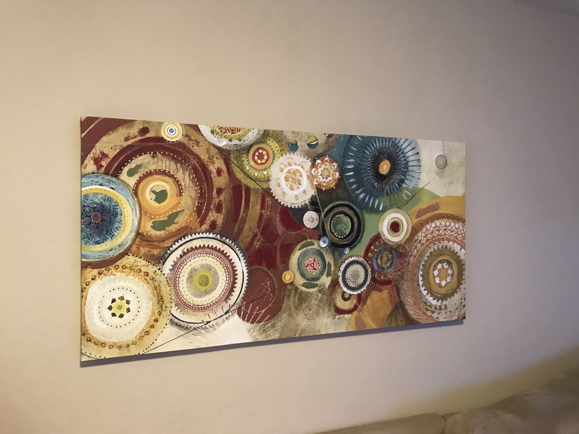 World Market/cost plus canvas wall art