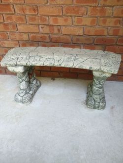 Outdoor porch bench