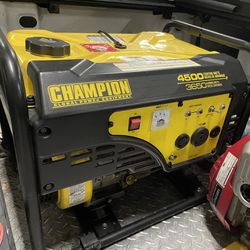 Champion Generator 4500 Starting Watts