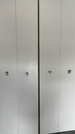 All original 1950 folding closet doors