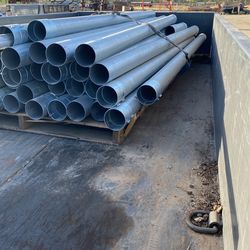 4 inch EMT With Set Screw Couplings Like New