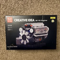Mould king V8 Engine Lego Set