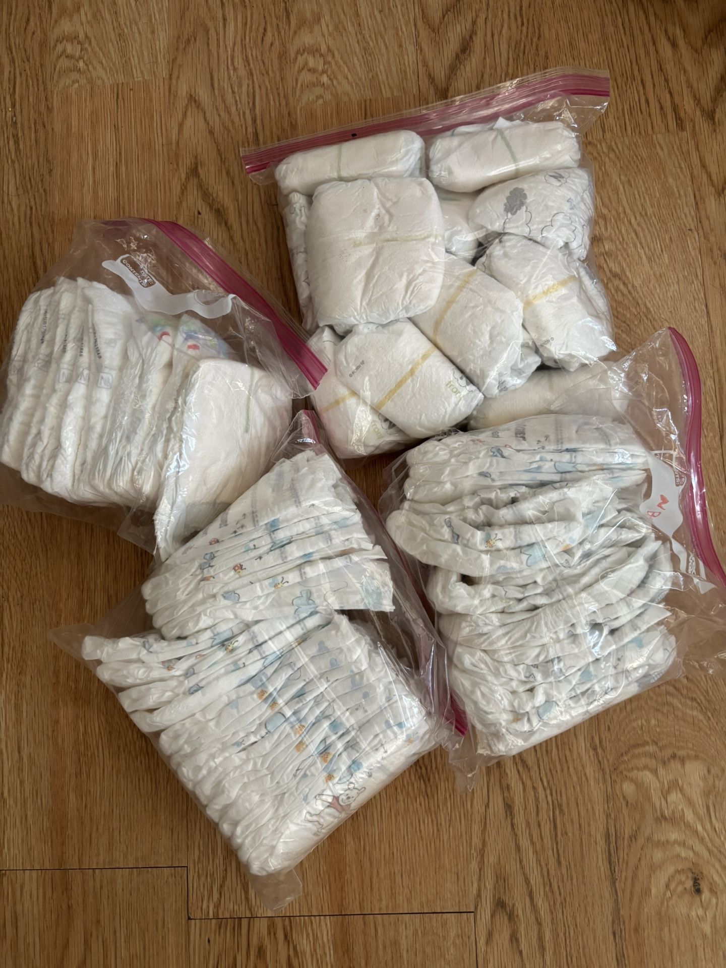 Variety Of Huggies, Diapers, Newborn