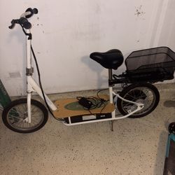 Razor EcoSmart Metro 500 W Seated Electric Scooter - White (13114501)