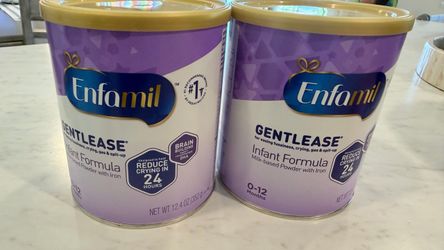 2 cans of formula