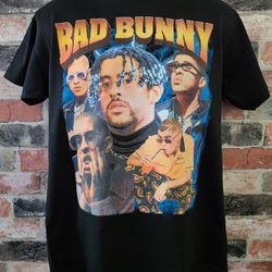 BAD BUNNY Portrait T Shirt New Camiseta 