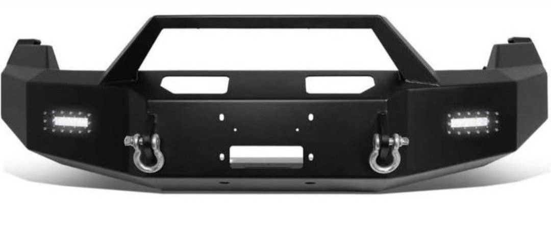 09-14 Ford F-150 Rock Crawler Front Winch Bumper W/ LED Fog Light