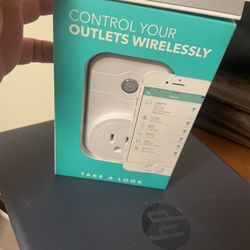 WiFi Outlet Control Outlets Wirelessly 