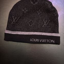 Black Louis Vuitton Beanie