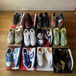 All Shoes Are Size 9.5 Men