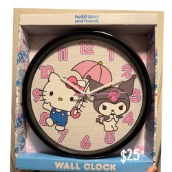 Hello Kitty Clock 