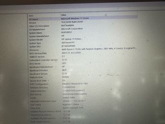 HP 15.9 in laptop (read description)