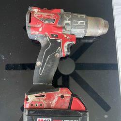 Hammer drill and driver with battery