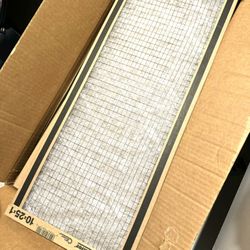 American air filter 10x25x1 fiberglass Heavy Duty 12 Pieces NEW Commercial Industrial quality