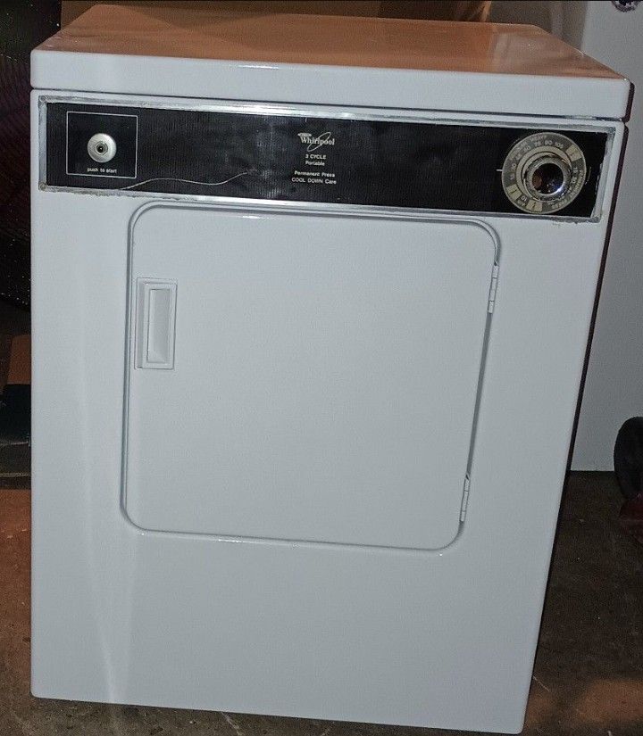 Like New Whirlpool Dryer Runs on 110 Volts