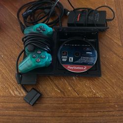 Ps2 With A copy Of Spider-Man
