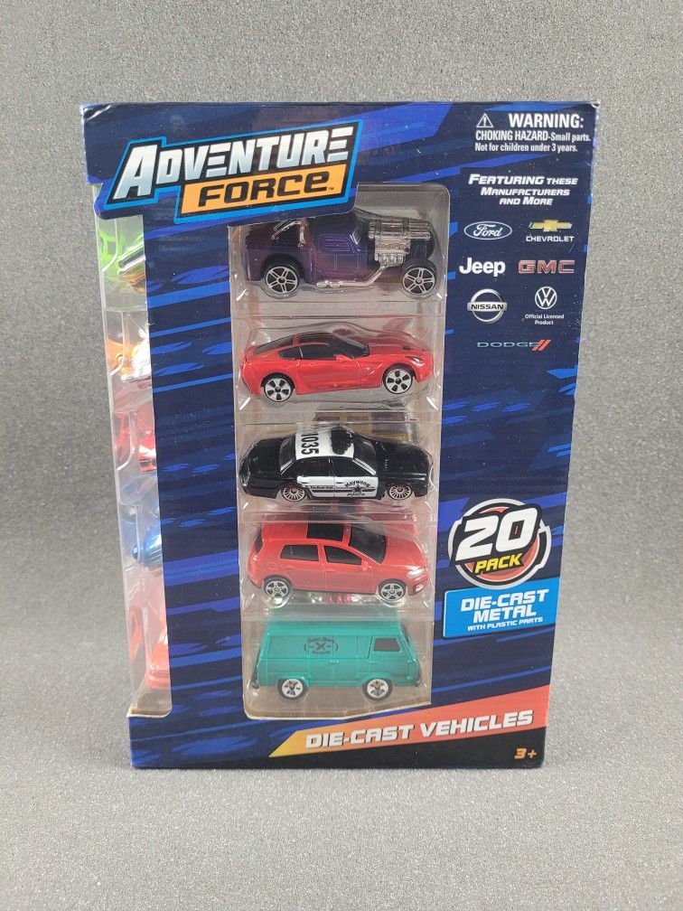 Adventure Force 20 Pack Die-cast Vehicles