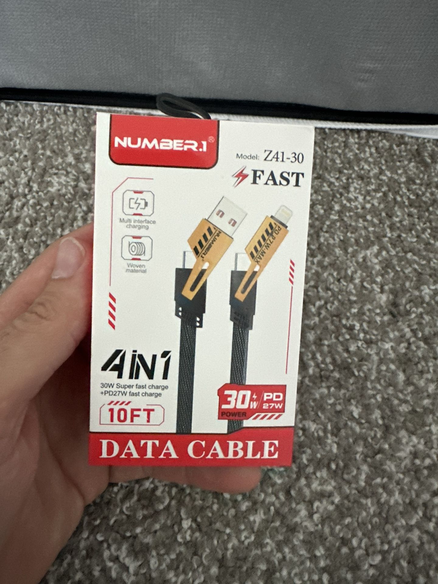 Super Fast charger 4in1 Cable Brand New 