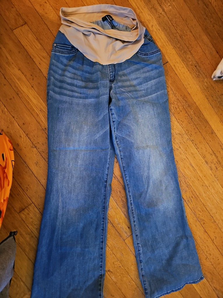 Woman's Indigo Blue 2x Pants New