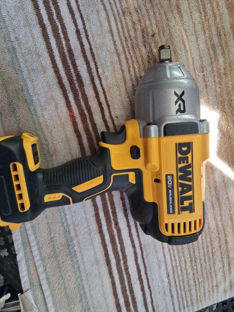 DEWALT BRUSHLESS XR 20V 1/2" 3 SPEED HIGH TORQUE INPACT WRENCH TOOL ONLY NEW