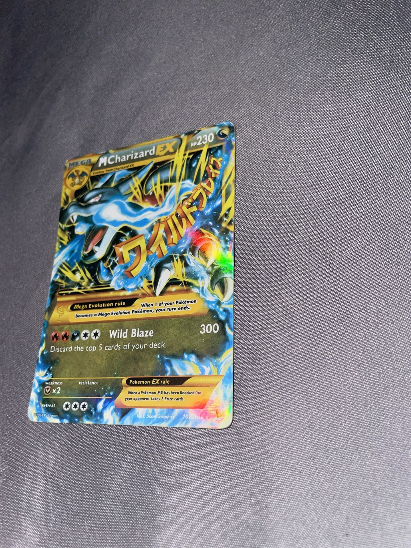Mega Charzard Ex 2014 108/106