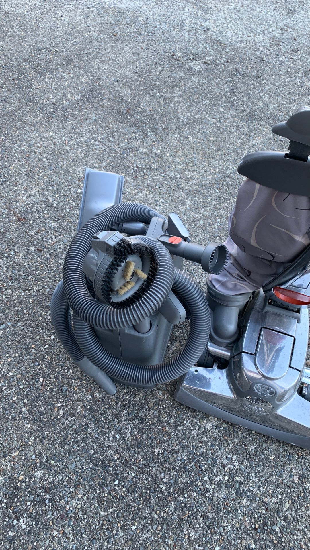 Kirby with attachments